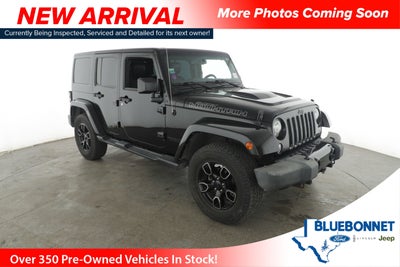 2017 Jeep Wrangler Unlimited Smoky Mountain 4x4