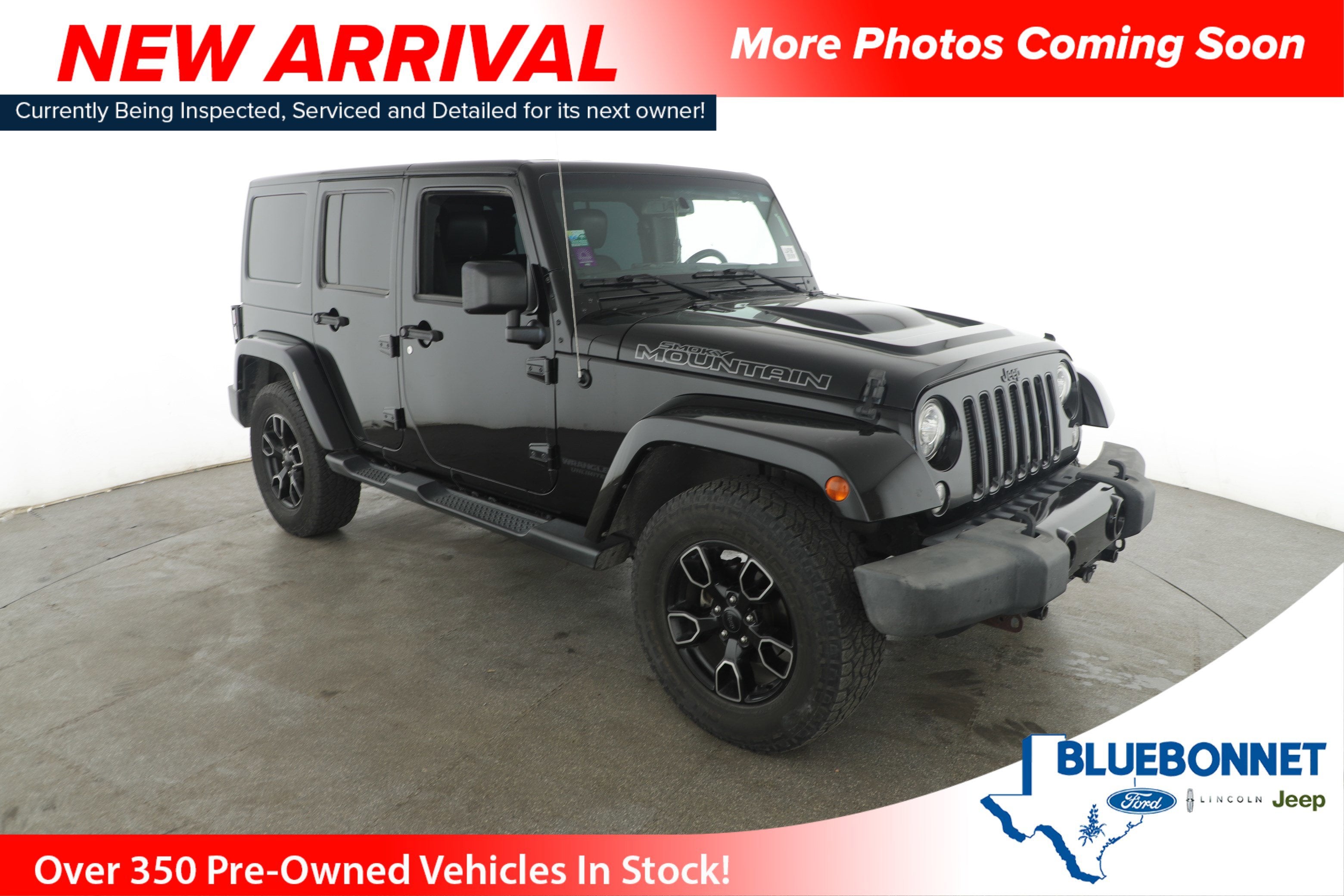 2017 Jeep Wrangler Unlimited Smoky Mountain 4x4