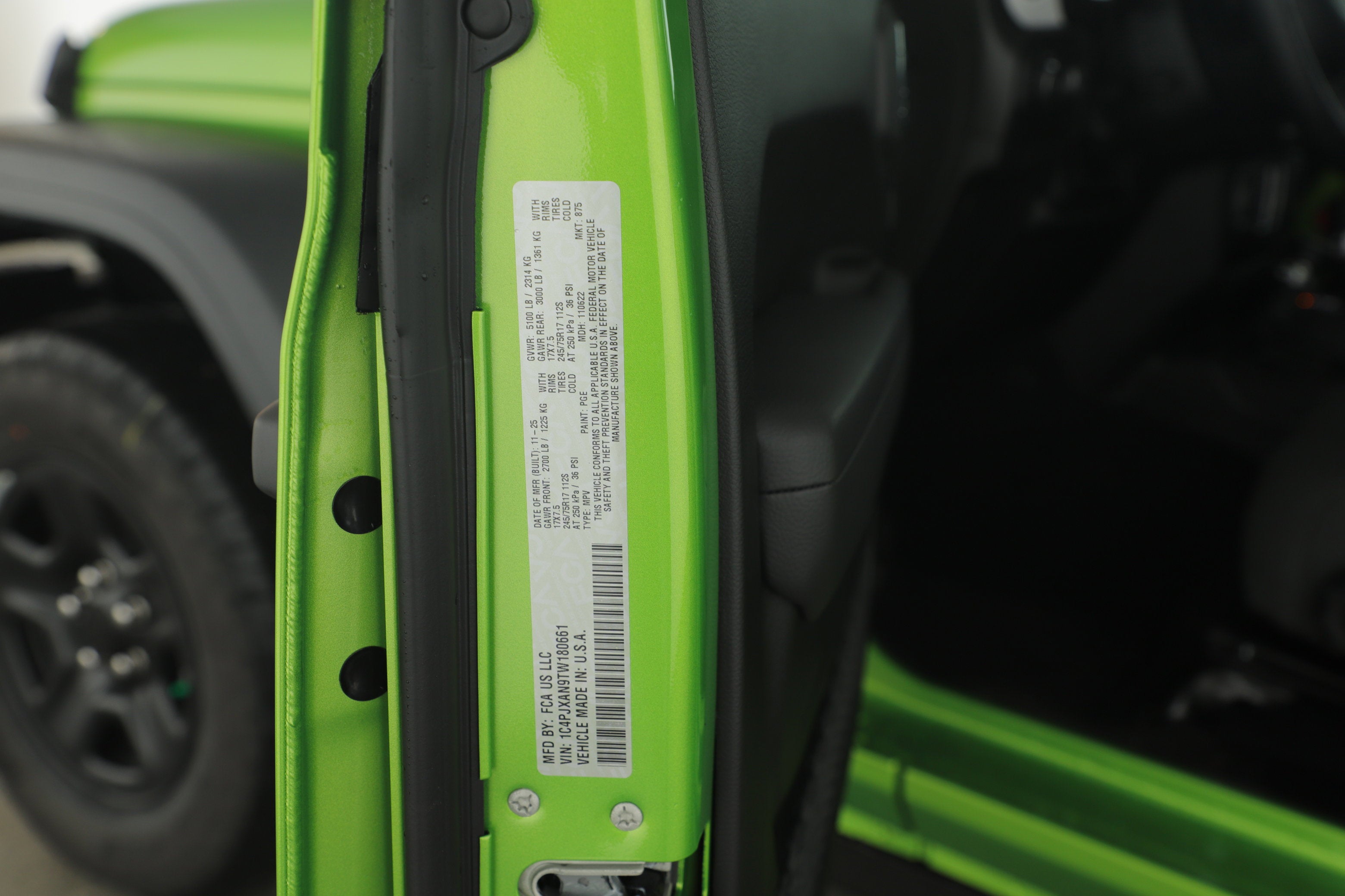 2026 Jeep Wrangler WRANGLER 2-DOOR SPORT