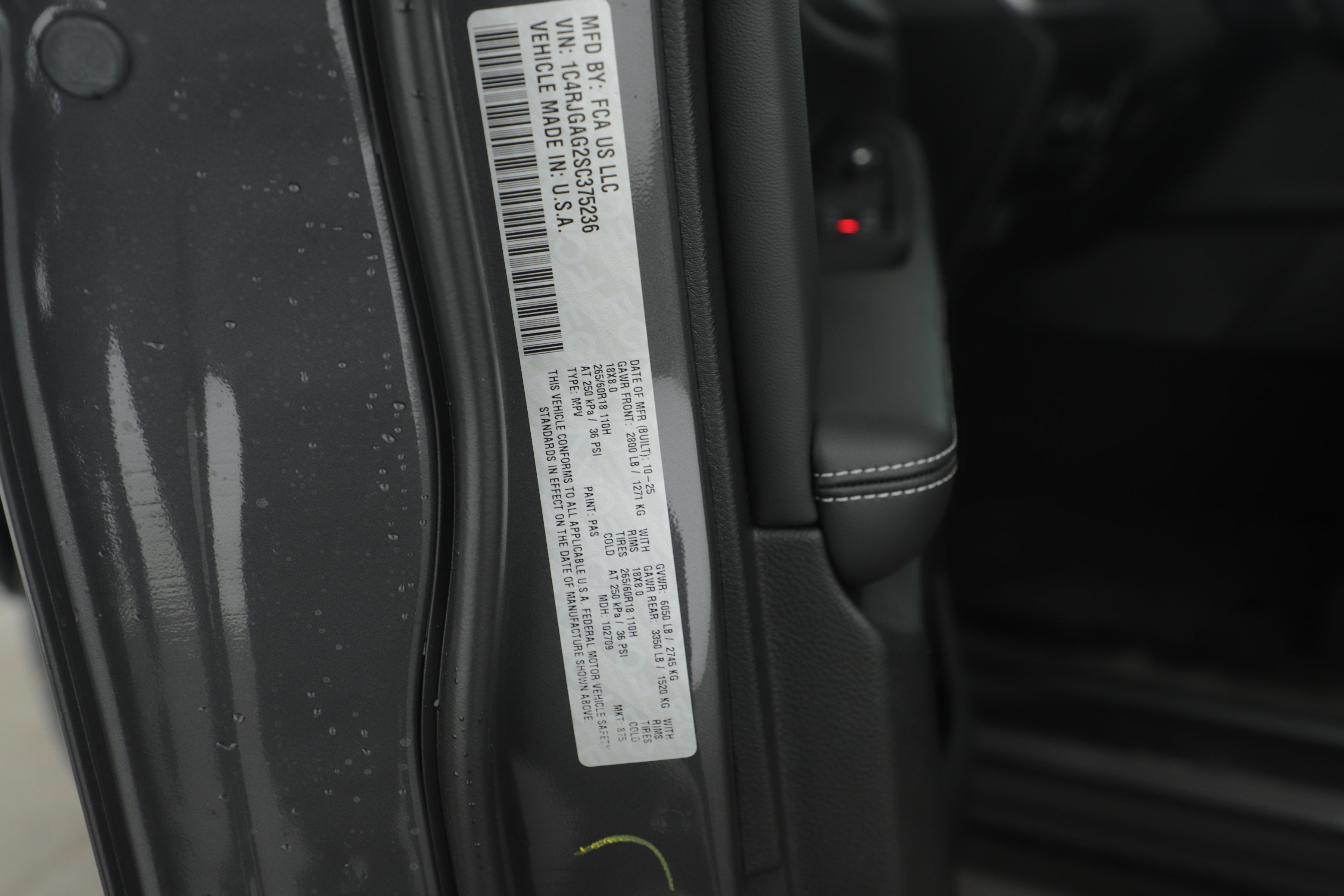 2025 Jeep Grand Cherokee GRAND CHEROKEE ALTITUDE X 4X2