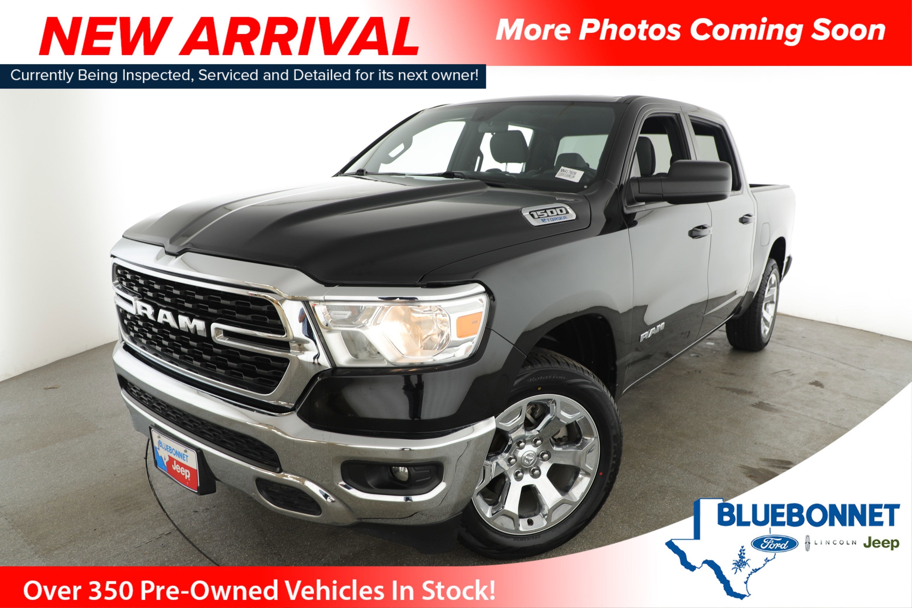 2022 RAM 1500 Lone Star Crew Cab 4x4 5'7' Box