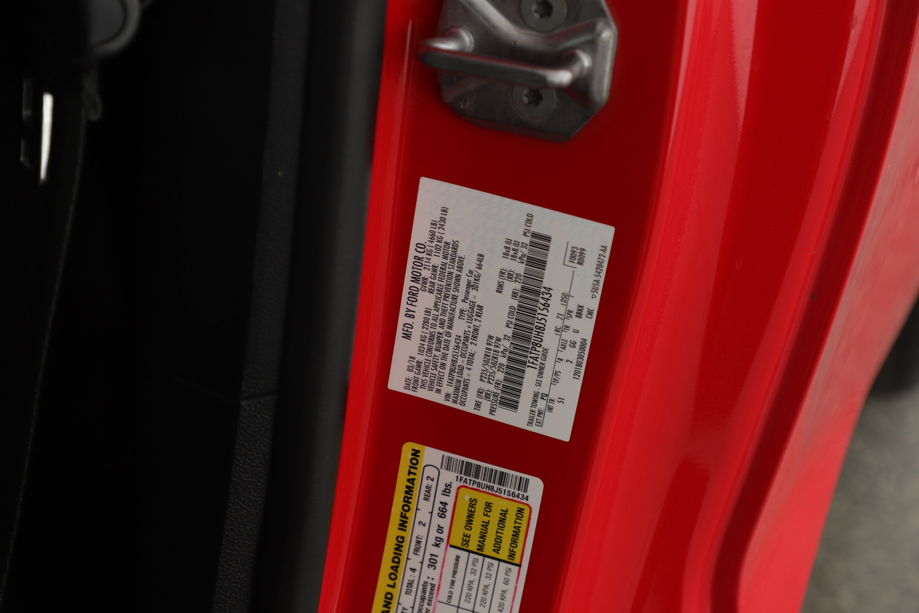 2018 Ford Mustang EcoBoost Premium