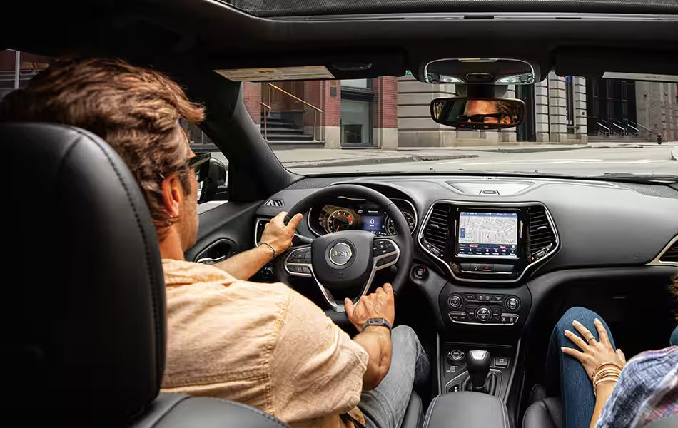 Jeep getting service