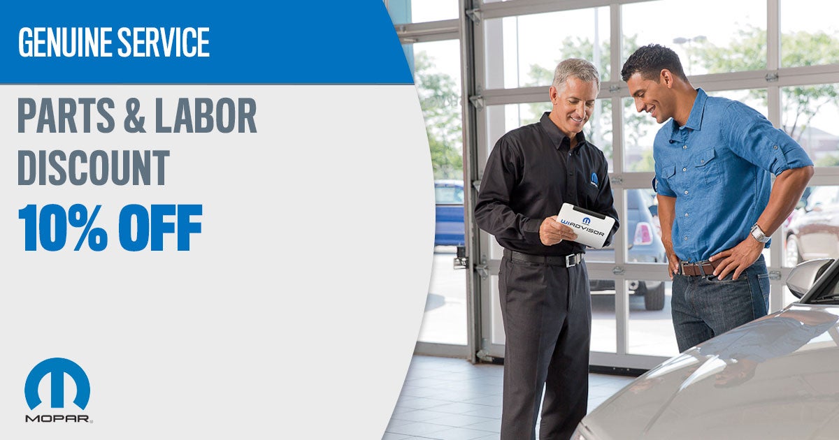 Parts & Labor Discount